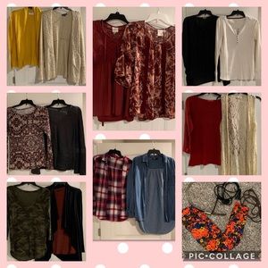 Women’s Medium Fall Clothing Lot